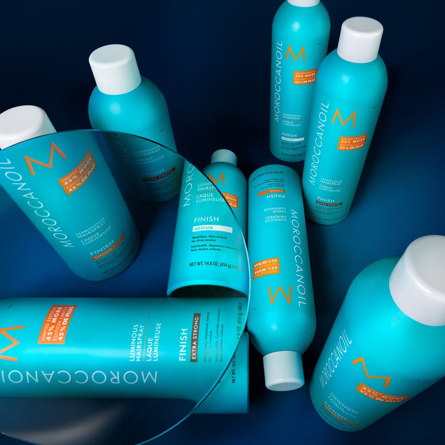 Moroccanoil Luminöses Haarspray extra strong hold - Friseurmeister