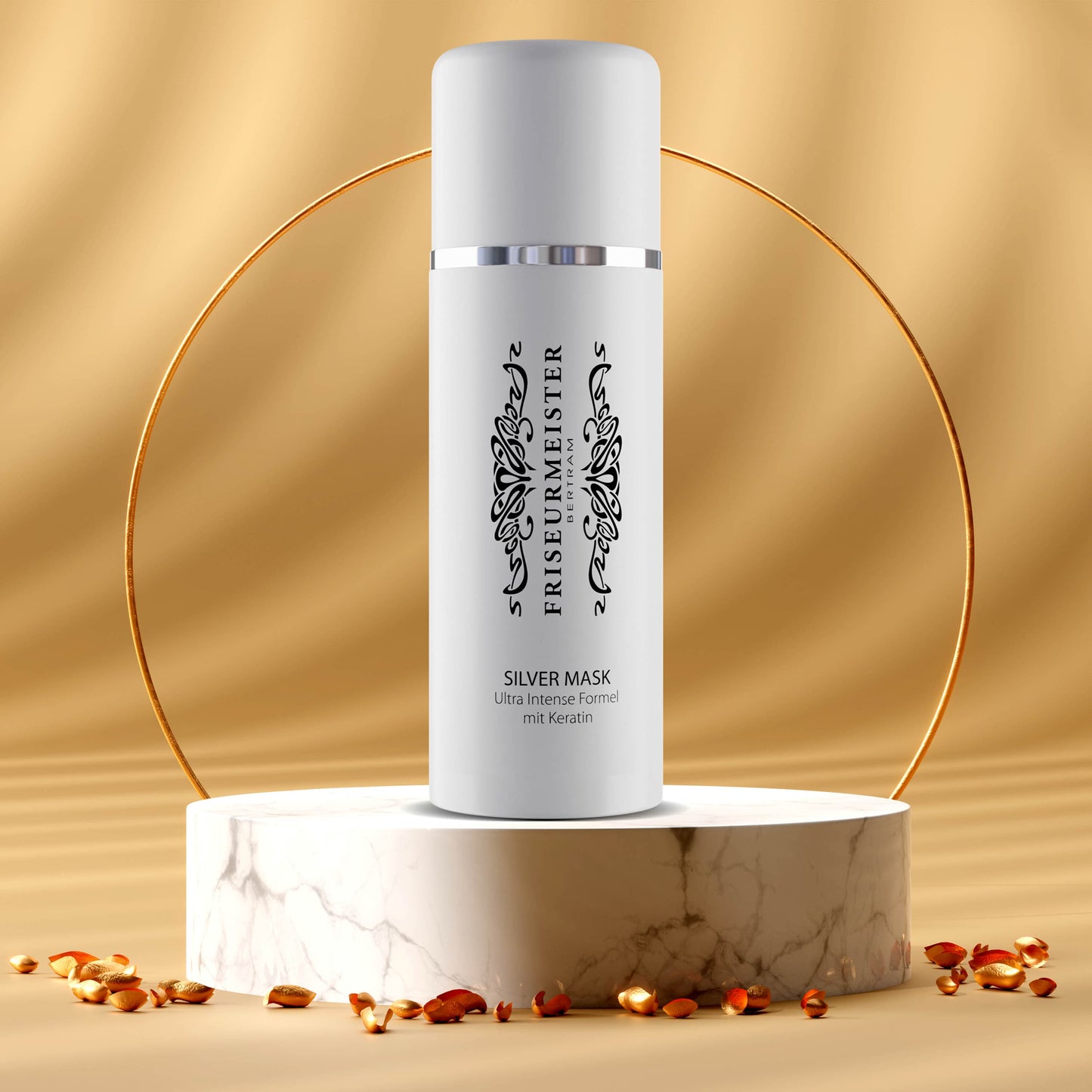 Silber Haarmaske mit Keratin 100ml - Friseurmeister